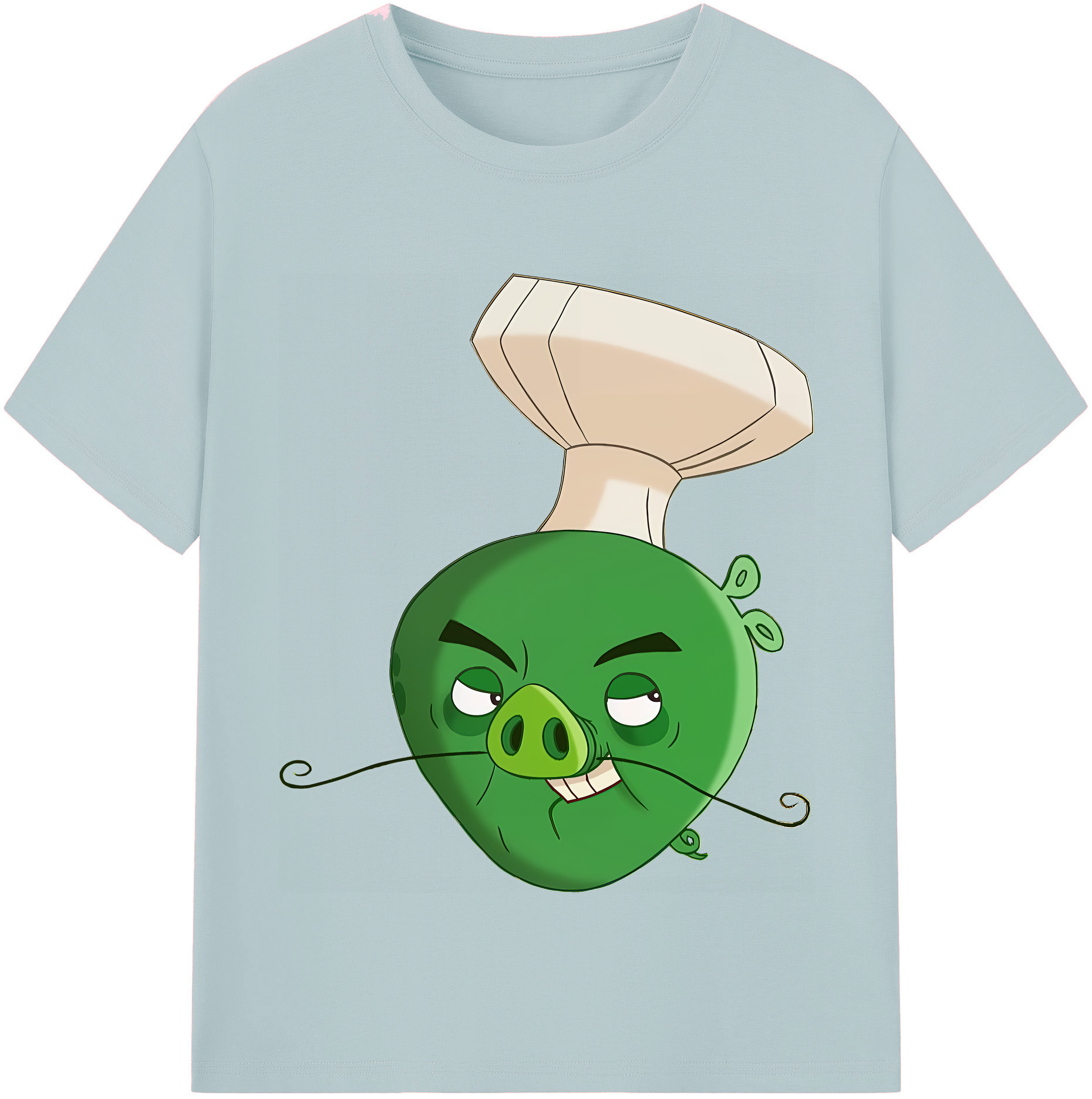 （画像用） Angry Birds アングリーバード 綿100％半袖Tシャツ（フロントプリント）